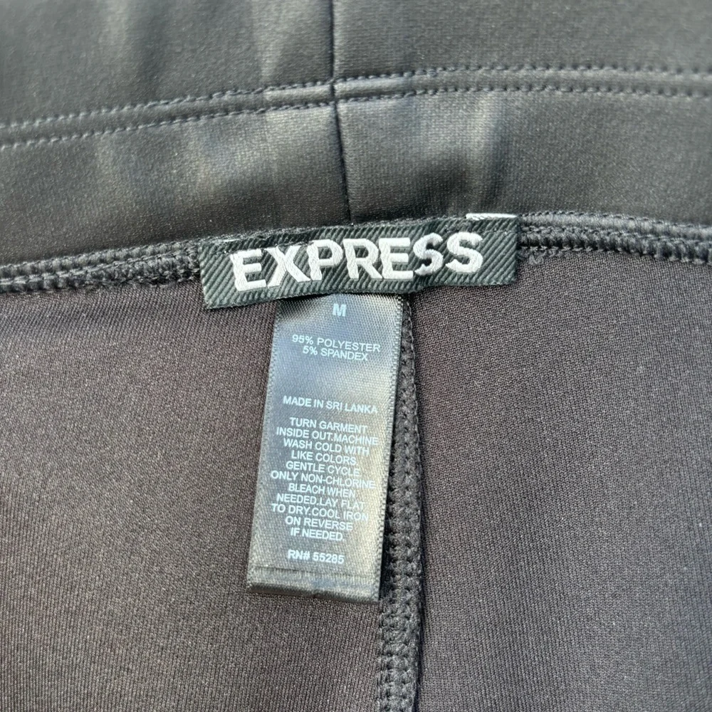 Express Faux Leather Leggings - Picture 3 of 4